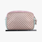 Gucci Trapuntata Camera Laminate Pink Green Multi Leather — view 2
