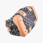 Louis Vuitton Courtney MM Noir Monogram Multicolor — view 5