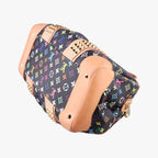 Louis Vuitton Courtney MM Noir Monogram Multicolor — view 6