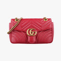 Gucci GG Marmont Red Leather