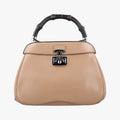 Gucci Bamboo Beige Leather