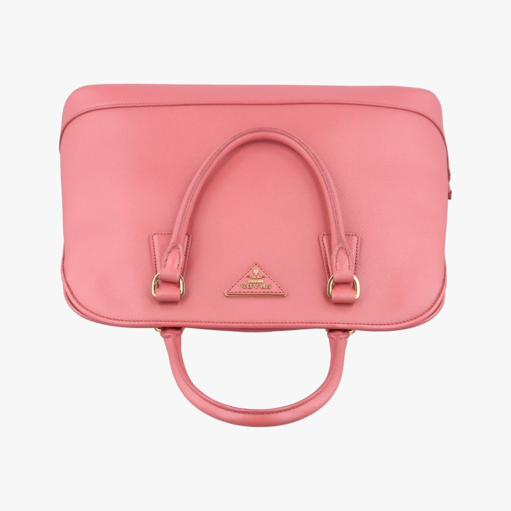 Prada Promenade Pink Saffiano Leather 7 — view 8