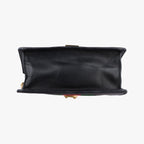 Gucci Sylvie Black Red Green Leather Shoulder Bag — view 3
