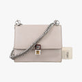 Fendi Studded Canai Beige Leather