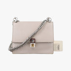 Fendi Studded Canai Beige Leather