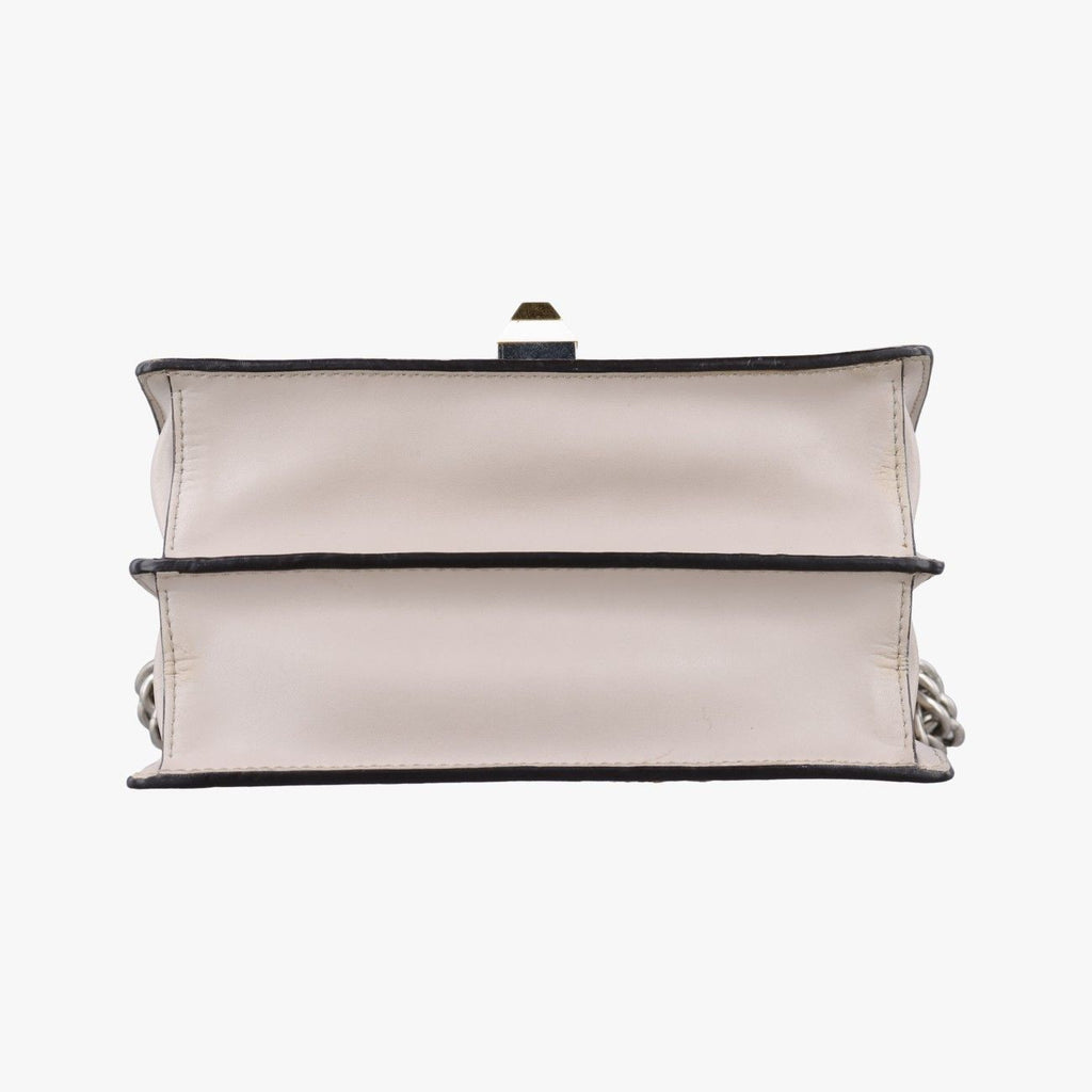 Fendi Studded Canai Beige Leather — view 3