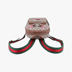 Gucci GG Supreme Tian Beige Multicolor Leather Backpack — view 8