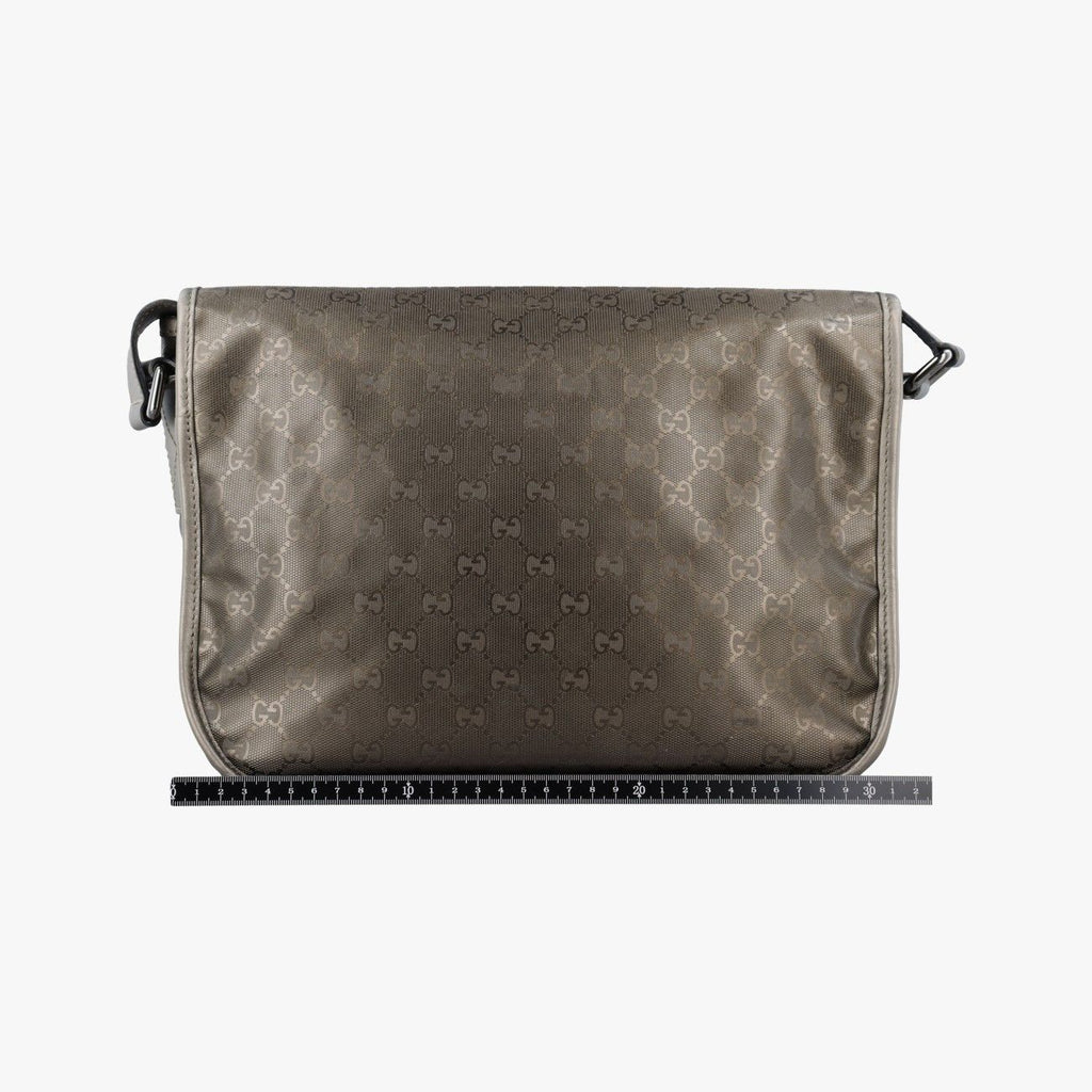 Gucci GG Plus Messenger Gold Leather — view 2