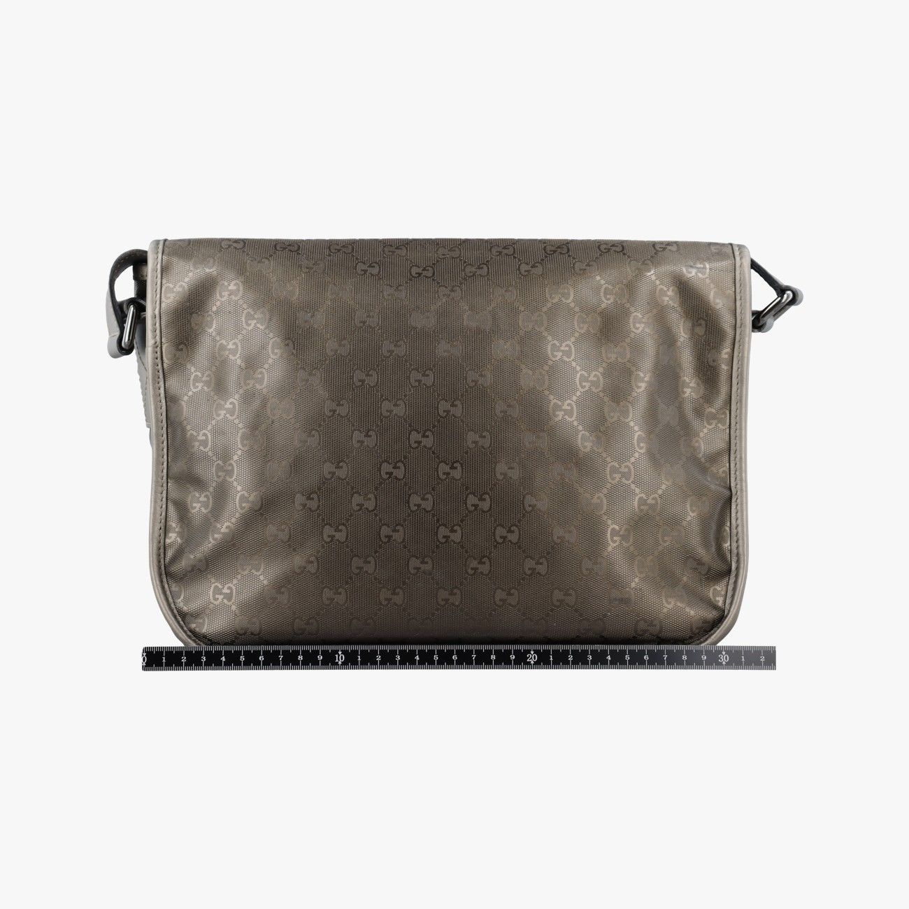 Gucci GG Plus Messenger Gold Leather — view 2