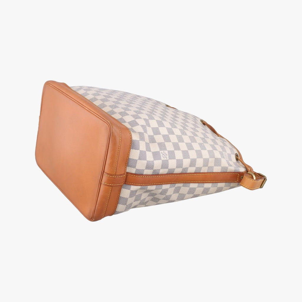 Louis Vuitton Noe Azur Damier Canvas Bucket Bag — view 6