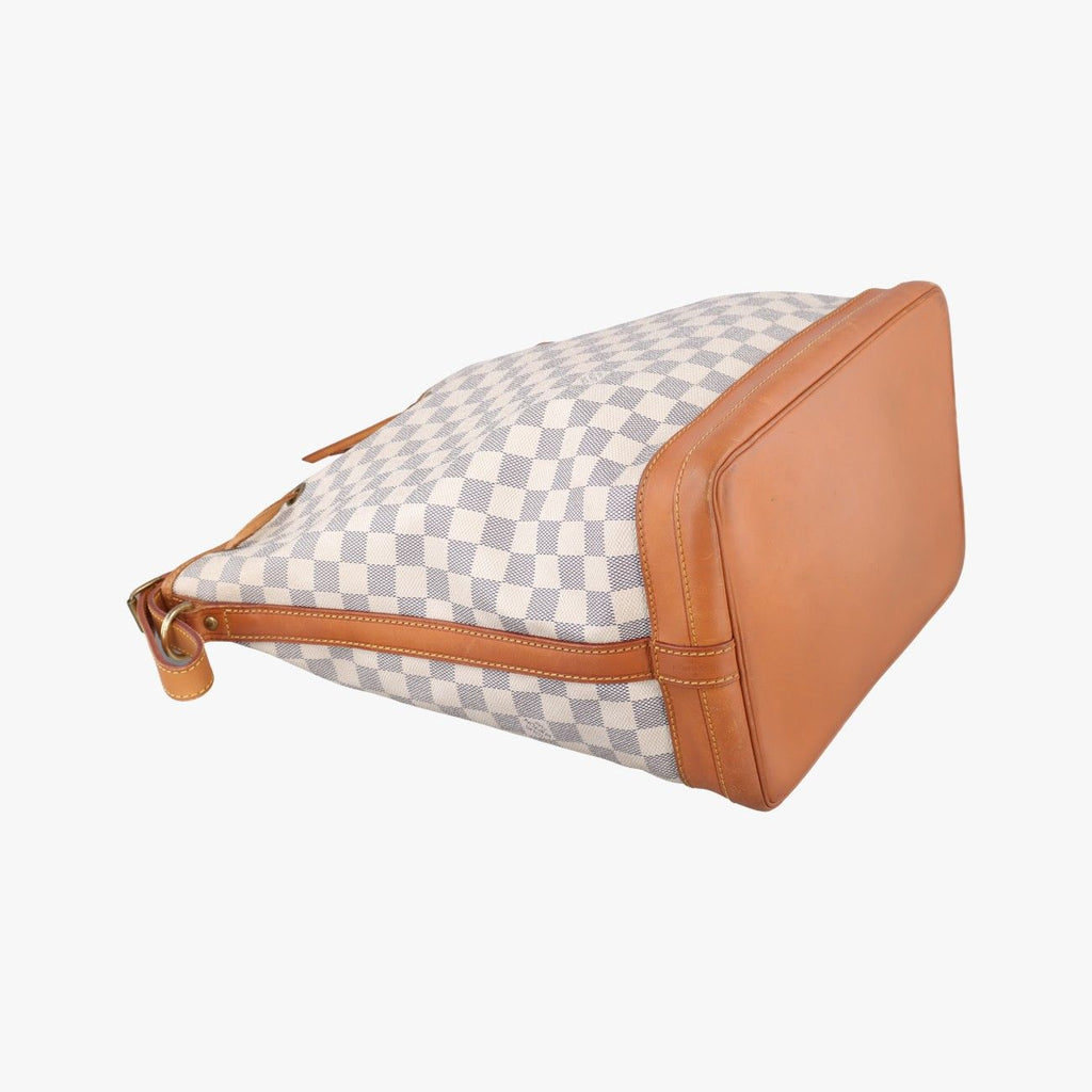 Louis Vuitton Noe Azur Damier Canvas Bucket Bag — view 5