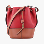 Loewe Balloon Red Brown Leather