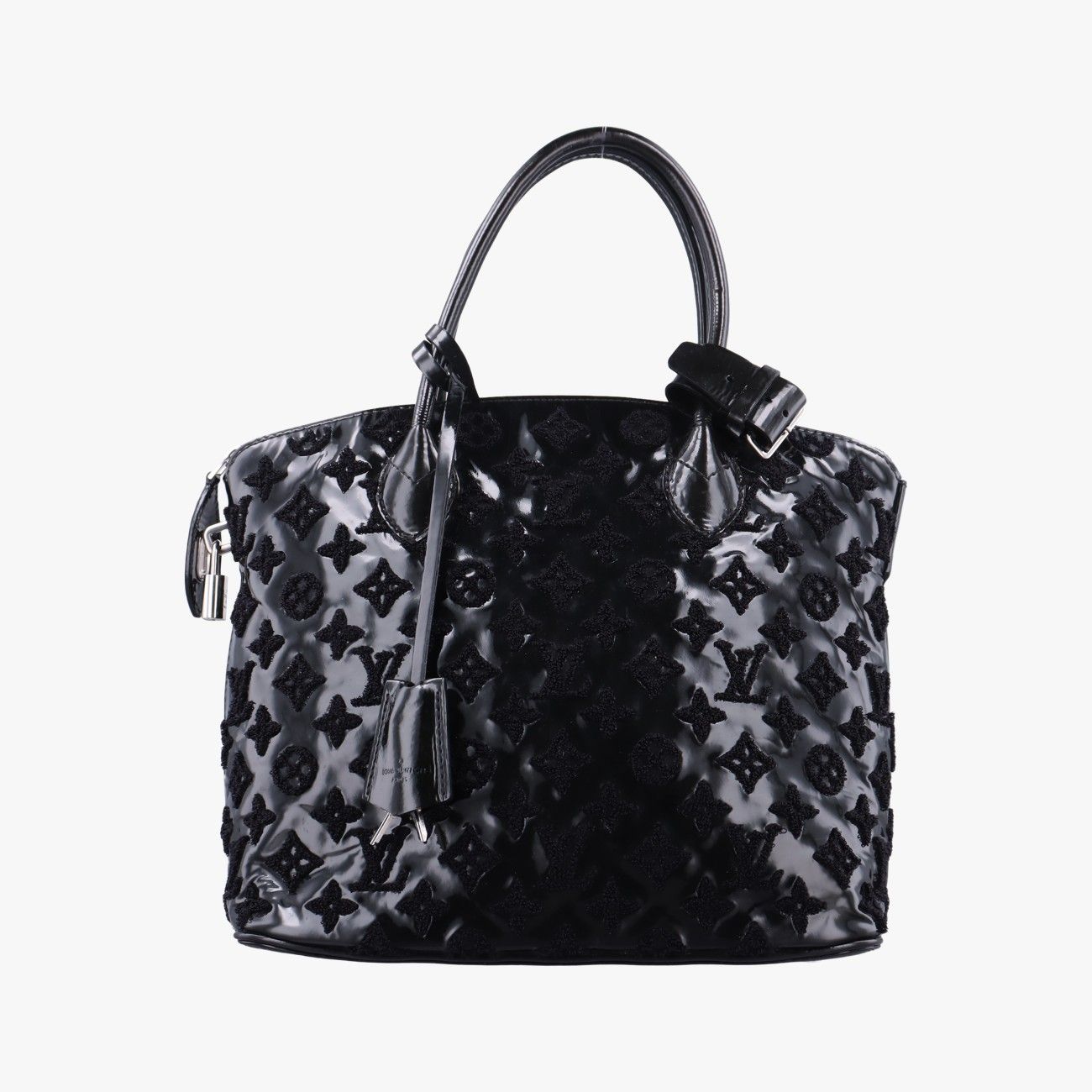Louis Vuitton Lockit Noir Vernis Embroidery