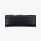 Gucci Padlock Black Red Gold Leather — view 3