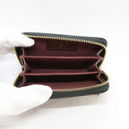 Chanel Classic Zip Coin Purse Black Gold Caviar Leather — view 8
