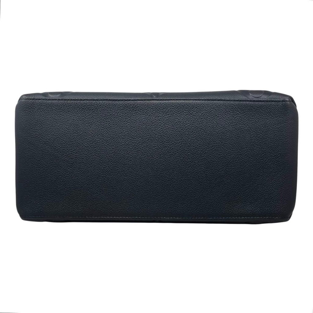 Louis Vuitton Tote Shoulder Bag Grand Palais MM Monogram Empreinte Noir Black — view 5