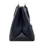 Louis Vuitton Tote Shoulder Bag Grand Palais MM Monogram Empreinte Noir Black — view 4