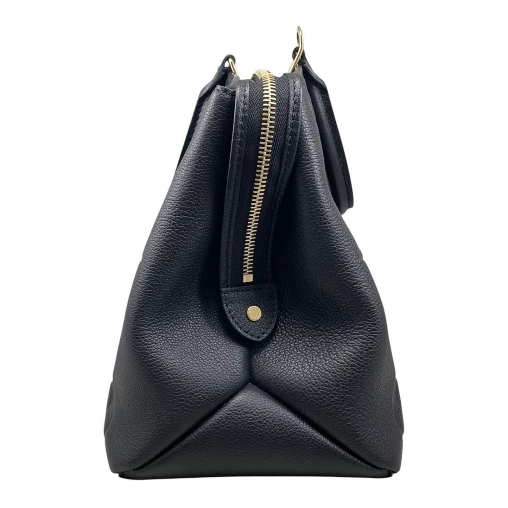 Louis Vuitton Tote Shoulder Bag Grand Palais MM Monogram Empreinte Noir Black — view 3