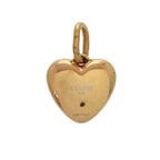 Celine Charm Heart Aluminum Gold Pendant — view 3