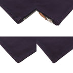 Hermes Flat Pouch PM Cotton Canvas Purple — view 5