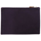Hermes Flat Pouch PM Cotton Canvas Purple — view 2