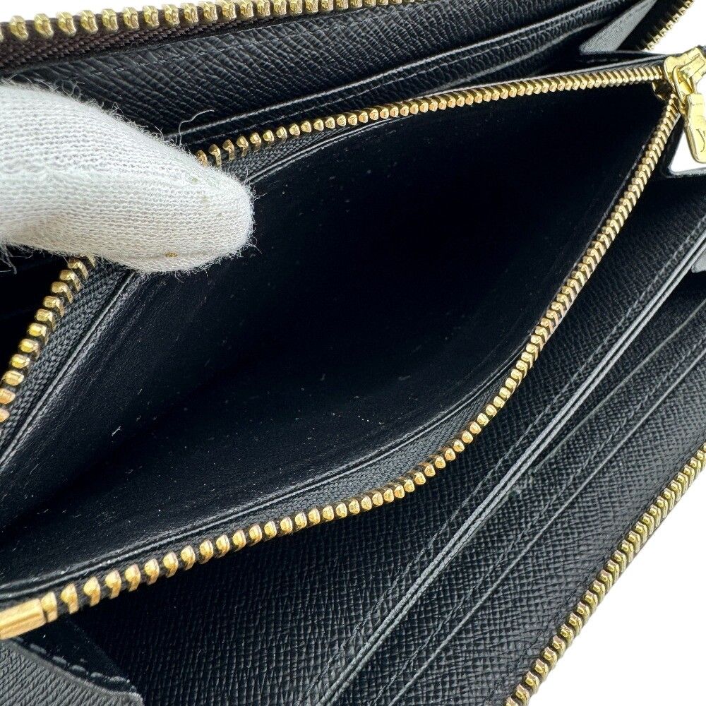 Louis Vuitton Zippy Wallet Giant Monogram Reverse Leather Brown — view 6