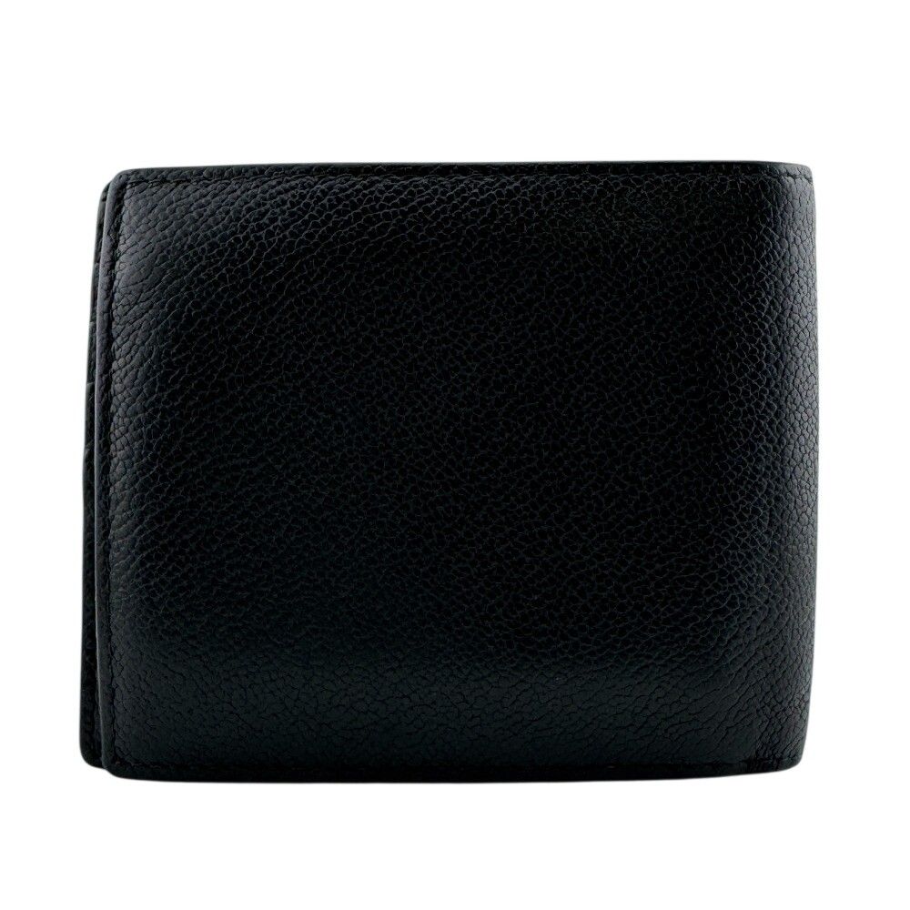 Prada Saffiano Leather Bifold Wallet Black
