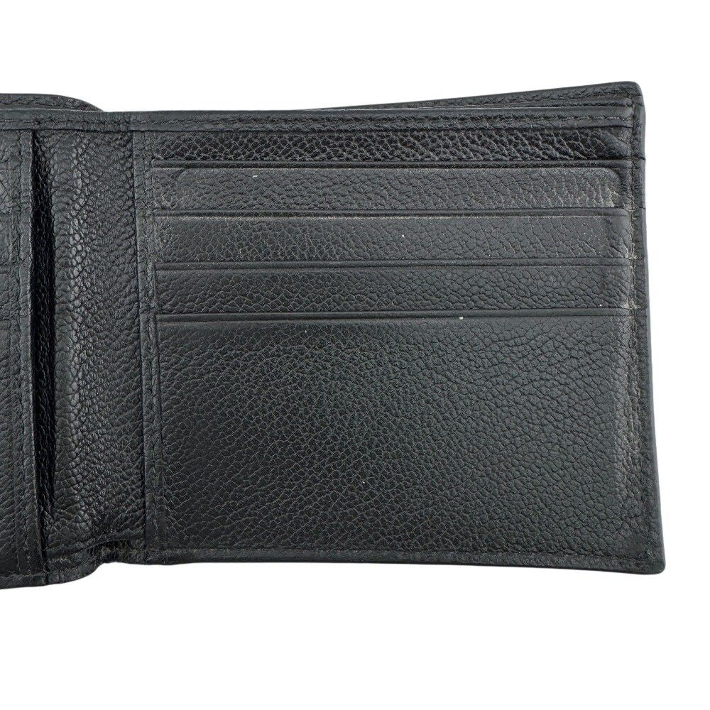 Prada Saffiano Leather Bifold Wallet Black — view 6