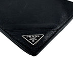 Prada Saffiano Leather Bifold Wallet Black — view 2