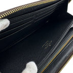 Louis Vuitton Zippy Wallet Giant Monogram Reverse Leather Brown — view 5