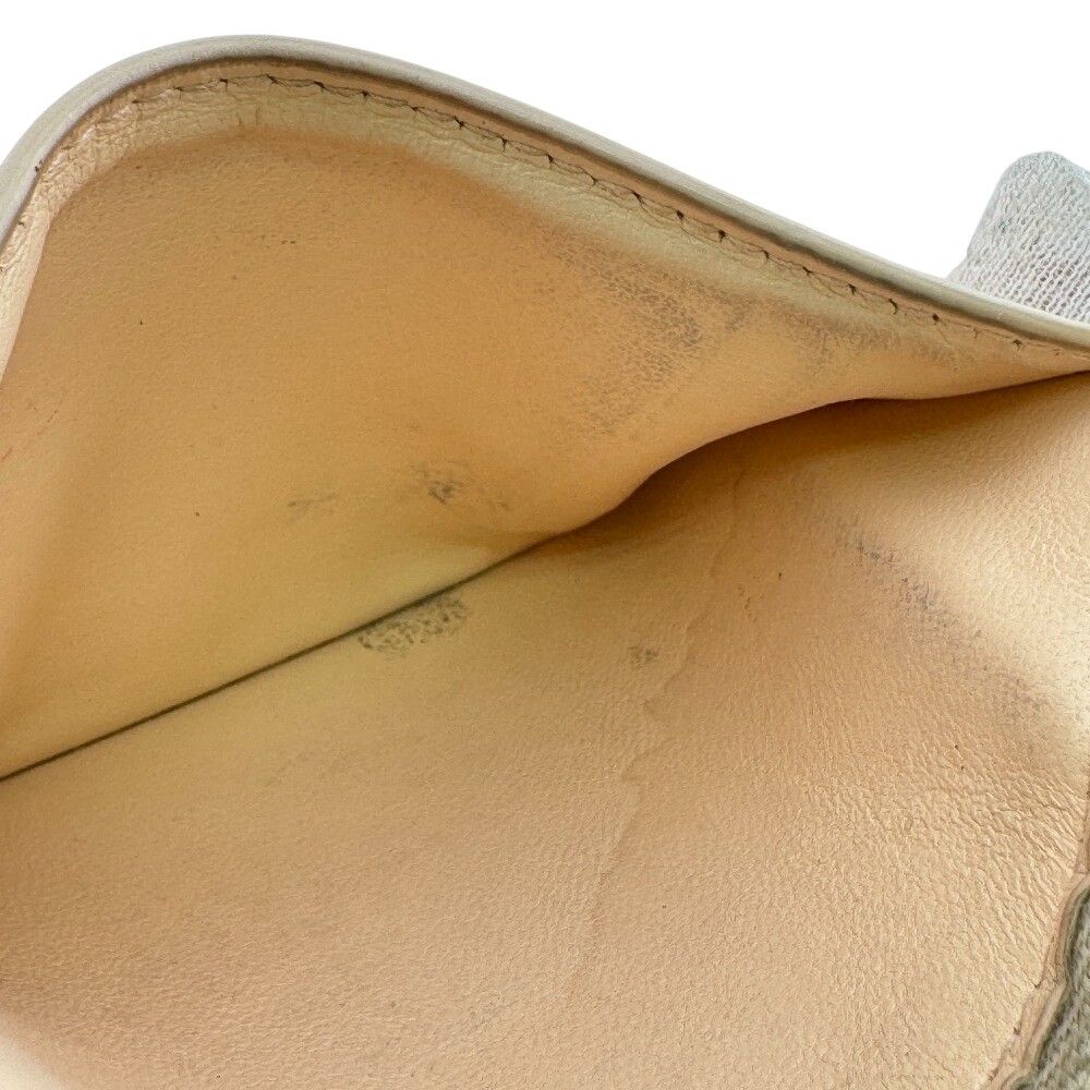 Bottega Veneta Maxi Intrecciato Leather Coin Purse Beige — view 7