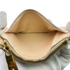 Bottega Veneta Maxi Intrecciato Leather Coin Purse Beige — view 6
