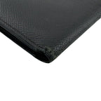 Hermes Bearn Soufflet Leather Wallet Black — view 2