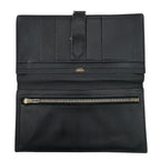 Hermes Bearn Soufflet Leather Wallet Black — view 4