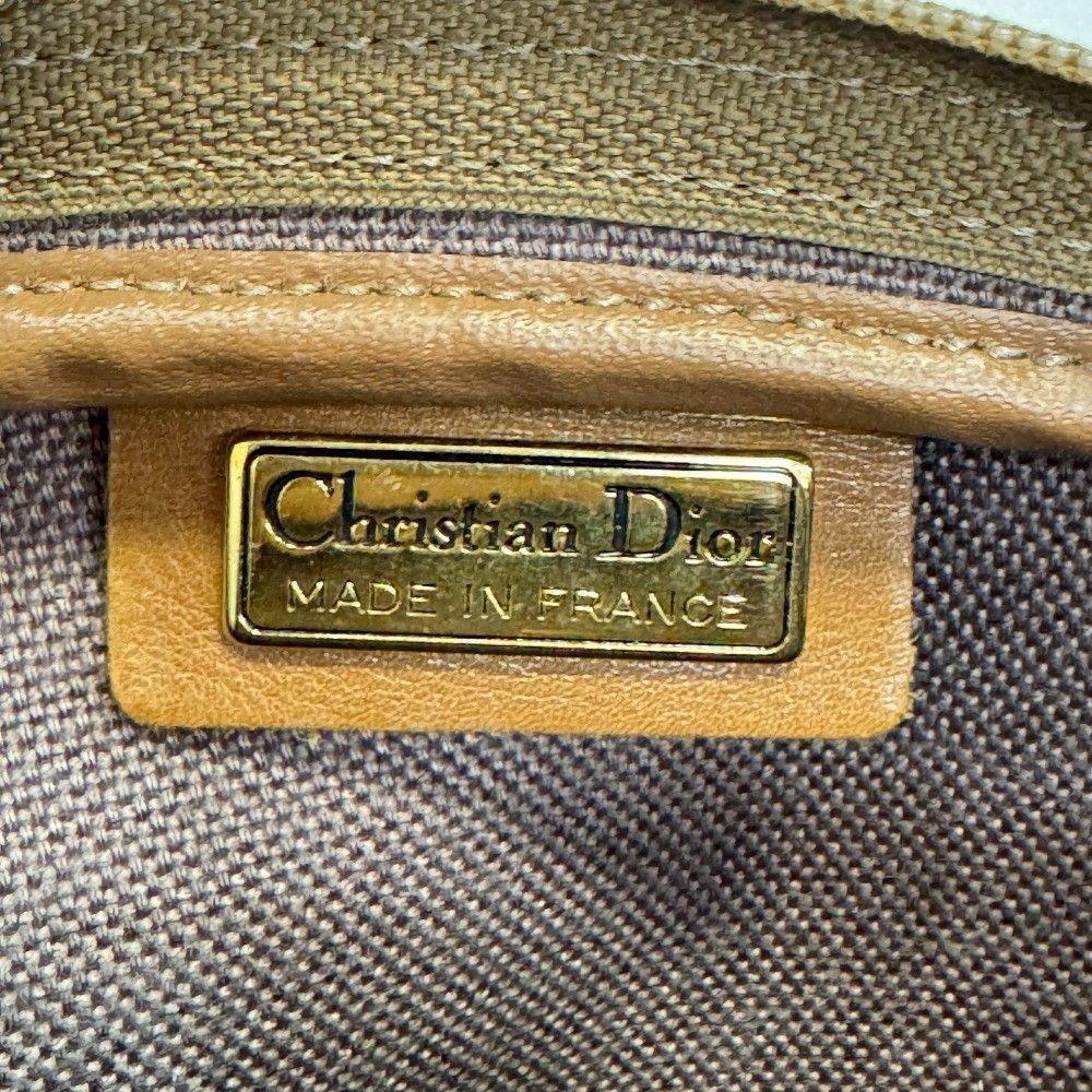 Dior Honeycomb Trotter Shoulder Bag Beige — view 6