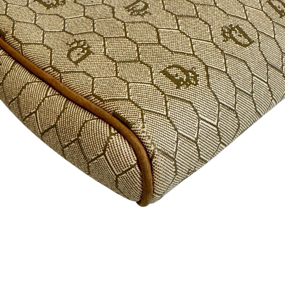Dior Honeycomb Trotter Shoulder Bag Beige — view 2