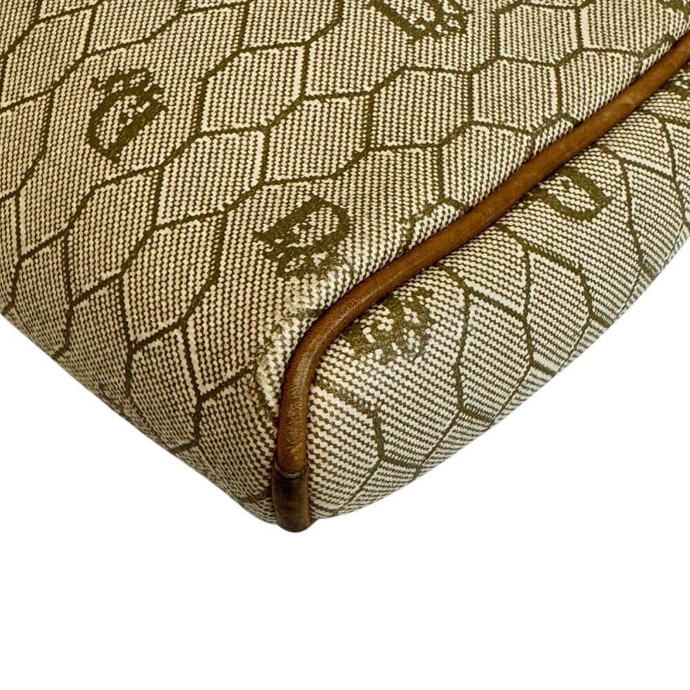 Dior Honeycomb Trotter Shoulder Bag Beige — view 3