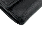 Gucci Continental Wallet GG Marmont Leather Black — view 2