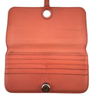Hermes Dogon Togo Leather Wallet Pink — view 4