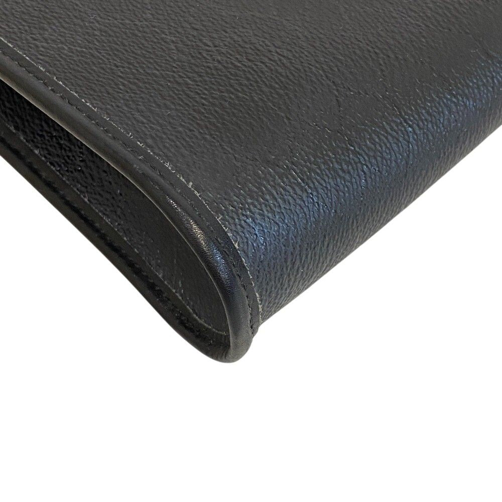 Dior Honeycomb Trotter Leather Shoulder Bag Black — view 5