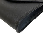 Dior Honeycomb Trotter Leather Shoulder Bag Black — view 3