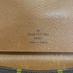 Louis Vuitton Pochette Mule 23 Monogram Leather Clutch Brown — view 6