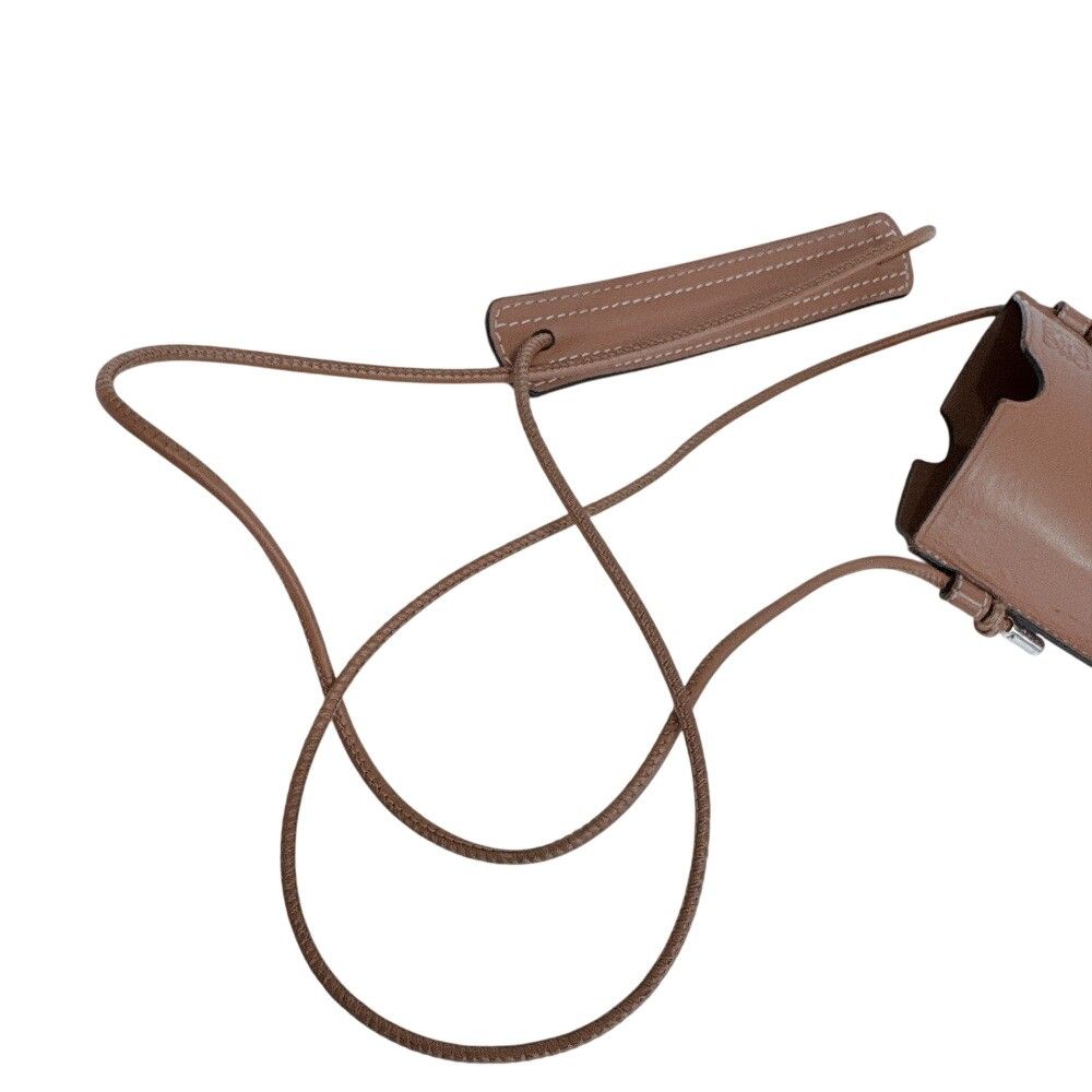 Loewe Leather Pouch Brown — view 5