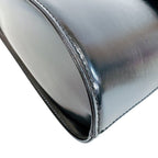 Saint Laurent Leather Shoulder Bag Black — view 4