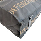 Fendi Canvas Tote Bag Brown — view 3