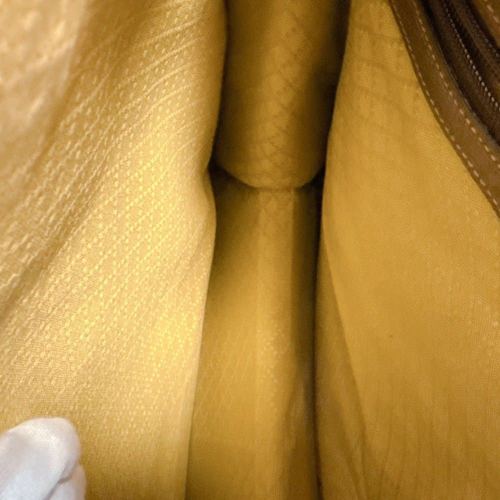 Gucci GG Pattern Leather Business Bag Brown — view 7