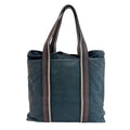 Hermes Troca Horizontal Canvas Tote Bag Black