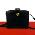 Louis Vuitton Vintage Capuchin Epi Leather Shoulder Bag Pochette Black Noir