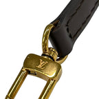 Louis Vuitton Shoulder Strap Damier for Ebene Leather — view 3