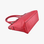 Gucci Interlocking G Charm Red Leather Keychain — view 5